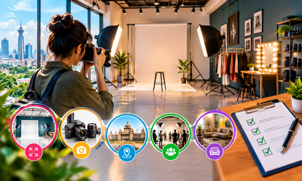 How to Choose the Best Photography Studio for Rent in Bangalore